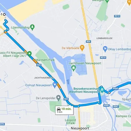Nwd114 Aangenaam Vakantiehuisje In Voor 6 Personen Nieuport